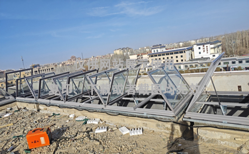 敦煌博物馆白水排烟天窗