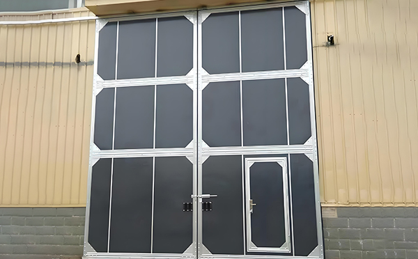 白水工业厂房门