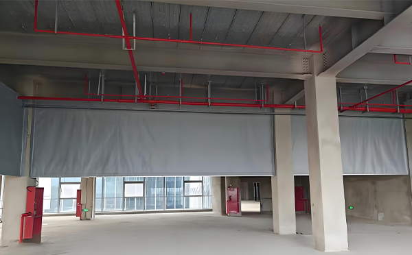 白水防火布挡烟垂壁