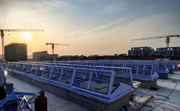 消防白水排烟窗工作原理